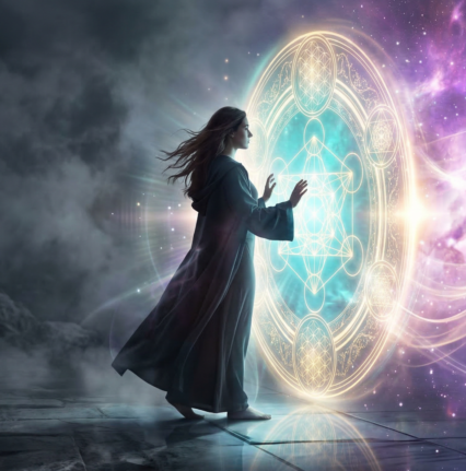 Categorias a powerful mystical transformation scene showing a 1773909649033